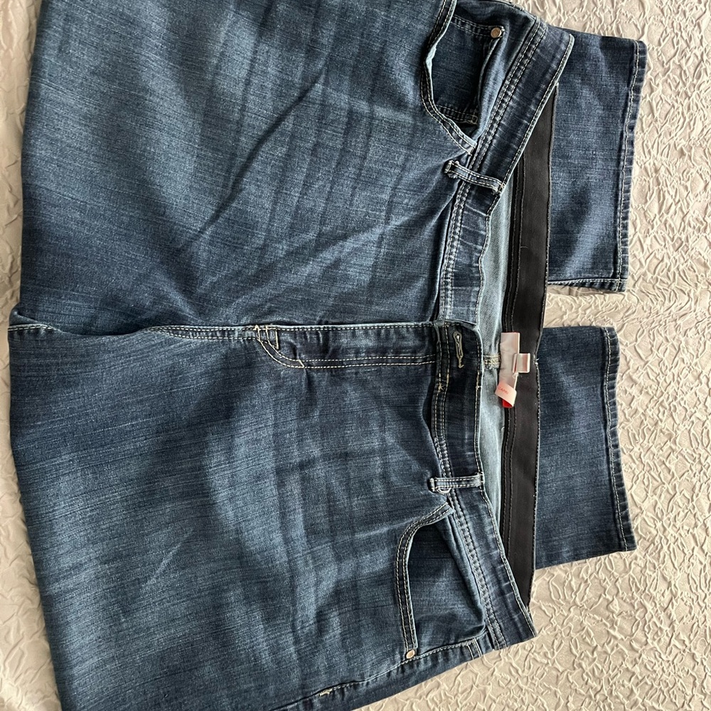 Plus Capri Jeans
